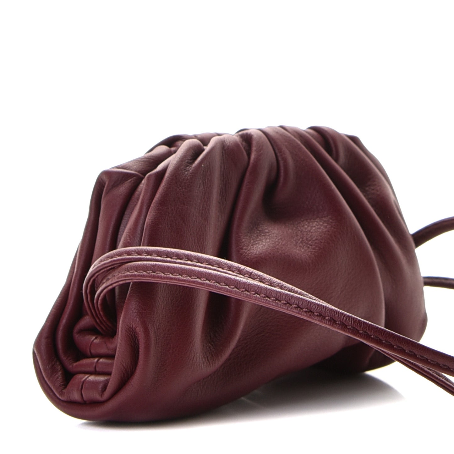 Butter Calfskin Coin Purse Bordeaux