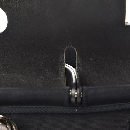 Hermes Toile Vache Calfskin Herbag 30 PM Black 13 of 26