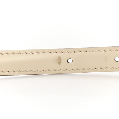 Louis Vuitton Calfskin Alma 16mm Adjustable Shoulder Strap Ivory 4 of 5