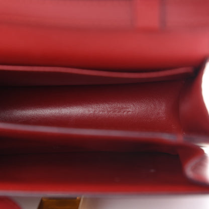 Celine Box Calfskin Teen Classic Box Flap Bag Red 11 of 17