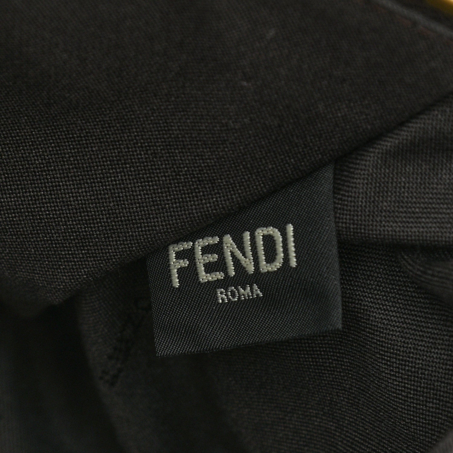 Fendi Nappa Pequin Diagonal Embossed Medium By The Way Boston Bag Fragola 7 of 12