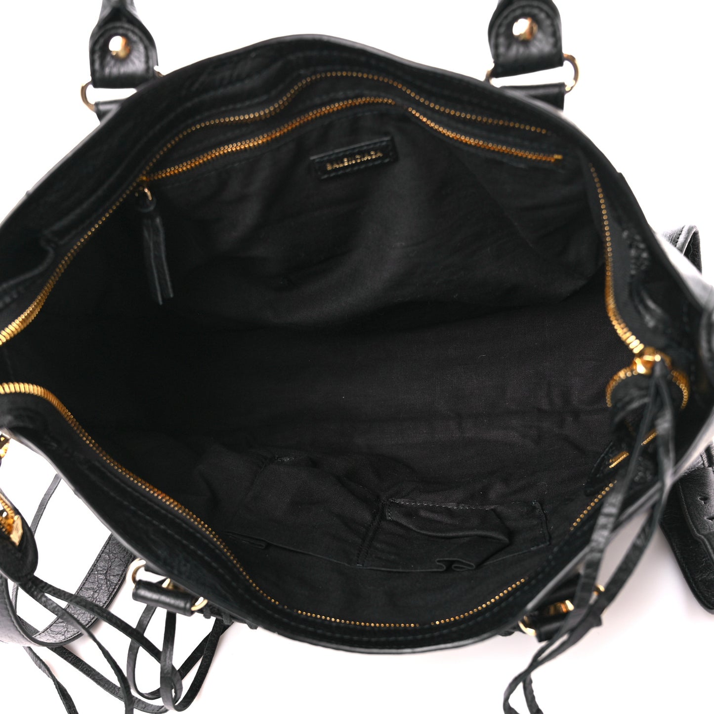 Agneau Classic Gold Hardware City Black