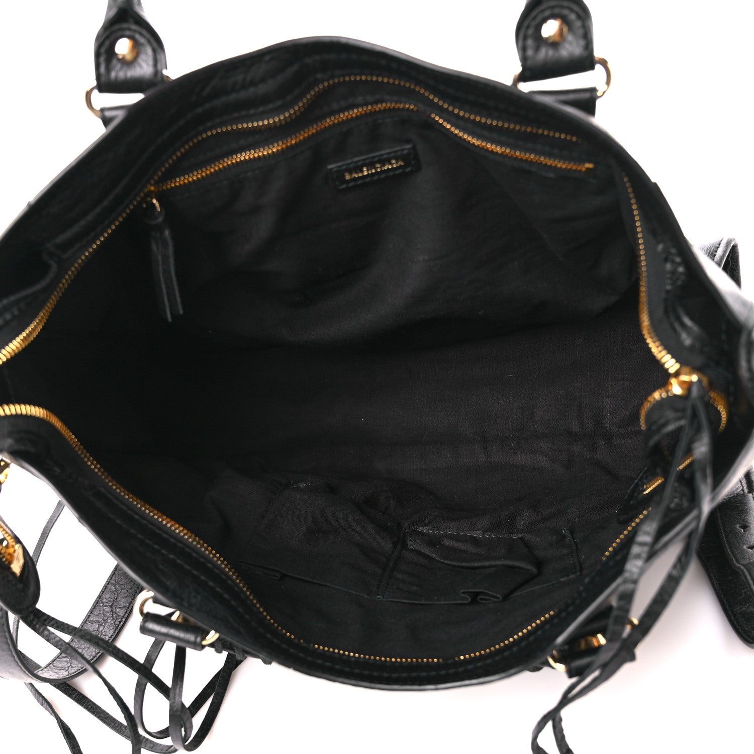 Balenciaga Agneau Classic Gold Hardware City Black 5 of 10