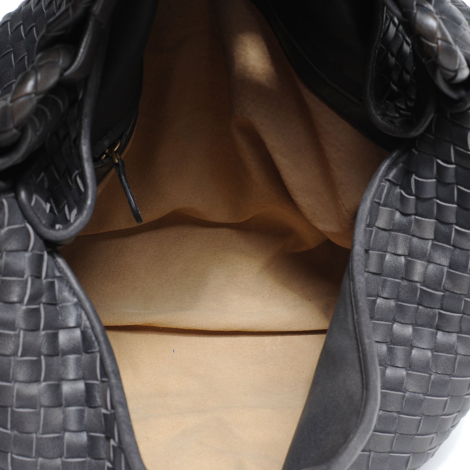 Bottega Veneta Nappa Intrecciato Sloane Hobo Ferro 5 of 8