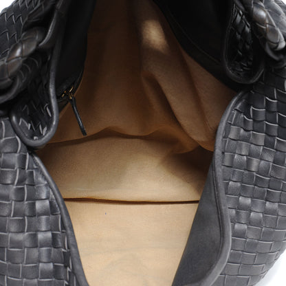 Bottega Veneta Nappa Intrecciato Sloane Hobo Ferro 5 of 8