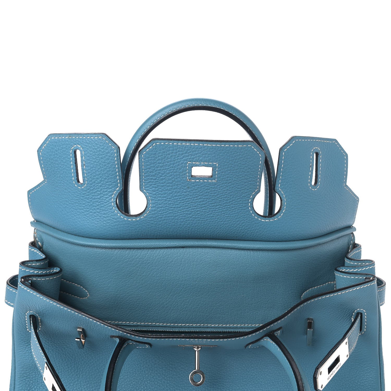 Hermes Togo Birkin 30 Blue Jean 14 of 28
