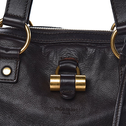 Saint Laurent Calfskin Large Muse Brown 8 of 21