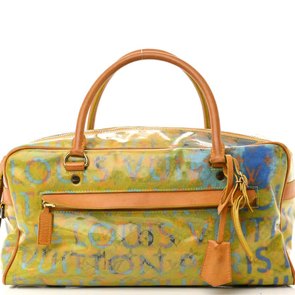 Louis Vuitton Monogram Pulp Defile Weekender PM Yellow 8 of 17