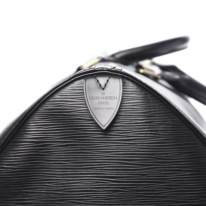 Louis Vuitton Epi Keepall 50 Black 6 of 10