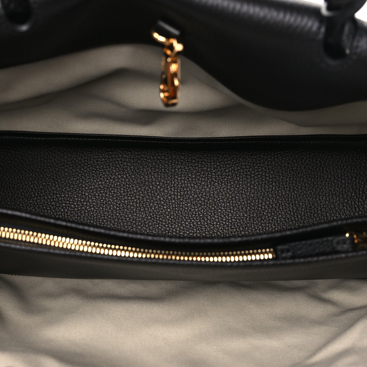 Chanel Grained Calfskin Stitched Urban Essentials Large Shopping Bag Black 5 of 11