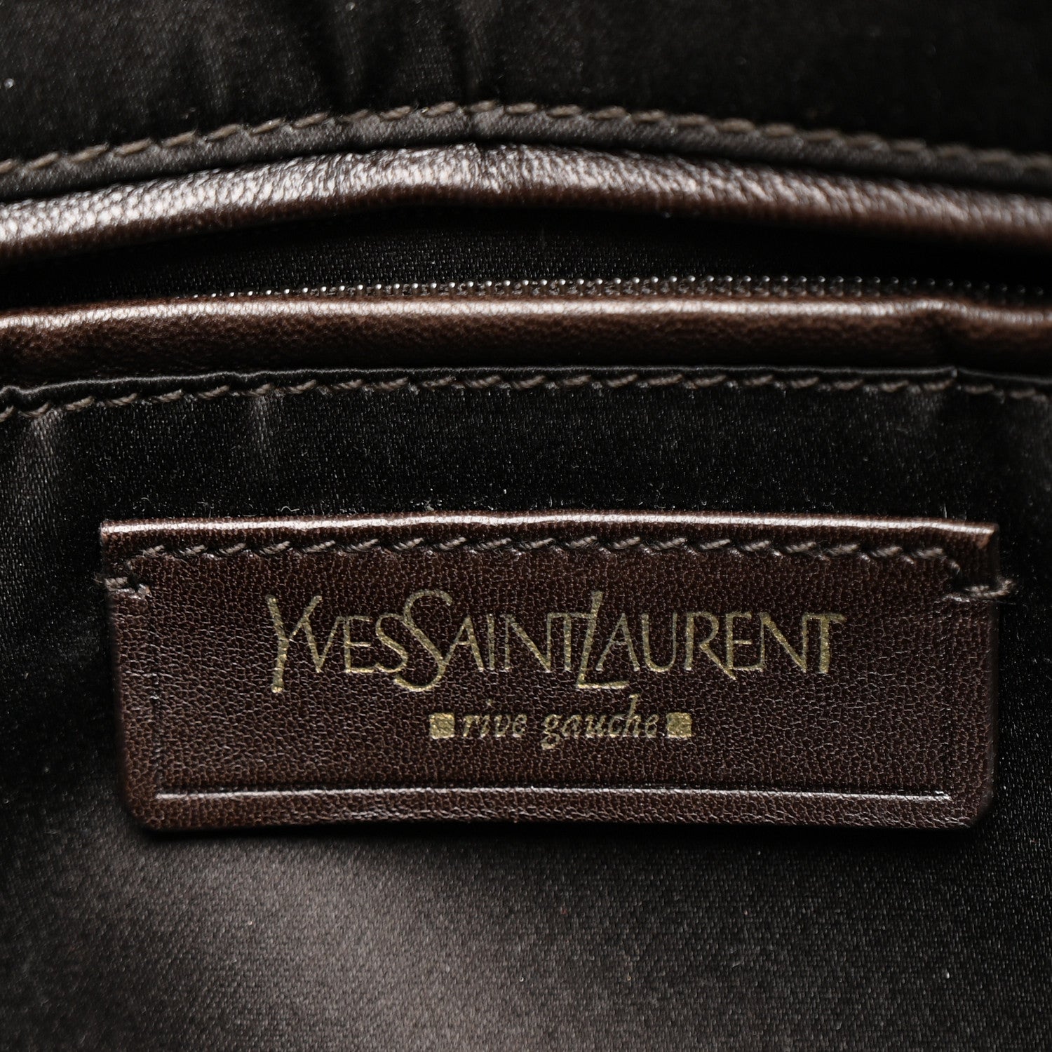 Saint Laurent Calfskin Oversized Muse Brown 6 of 10