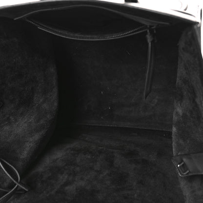Celine Supple Calfskin Medium Phantom Luggage Black 5 of 13