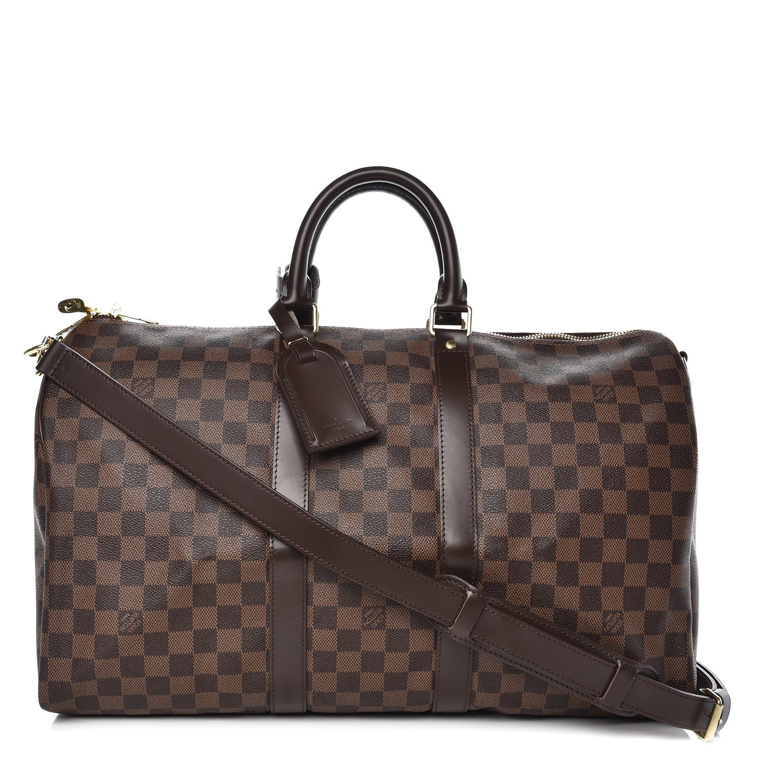 Louis Vuitton Damier Ebene Keepall Bandouliere 45 1 of 7