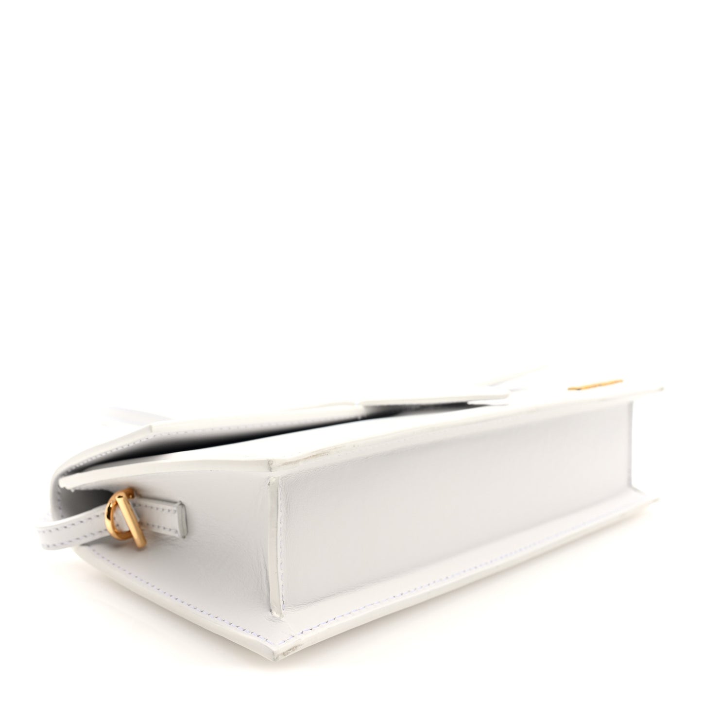 Smooth Calfskin Le Bambino Long White