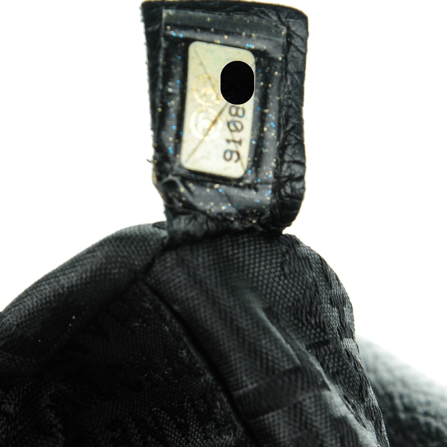 Calfskin Mademoiselle Shoulder Bag Black