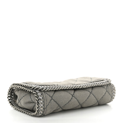 Stella McCartney Shaggy Deer Quilted Falabella Grey 4 of 11