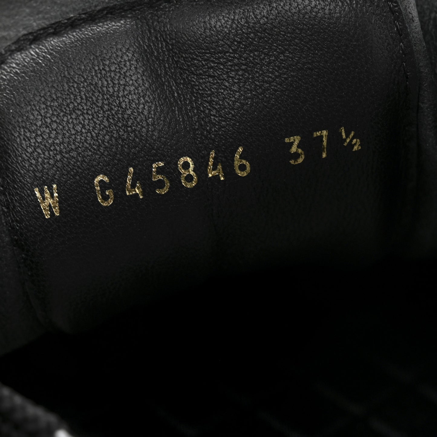 Calfskin Suede Sneakers 37.5 Black