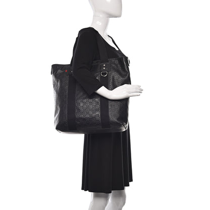 Gucci Guccissima Tote Black 2 of 10