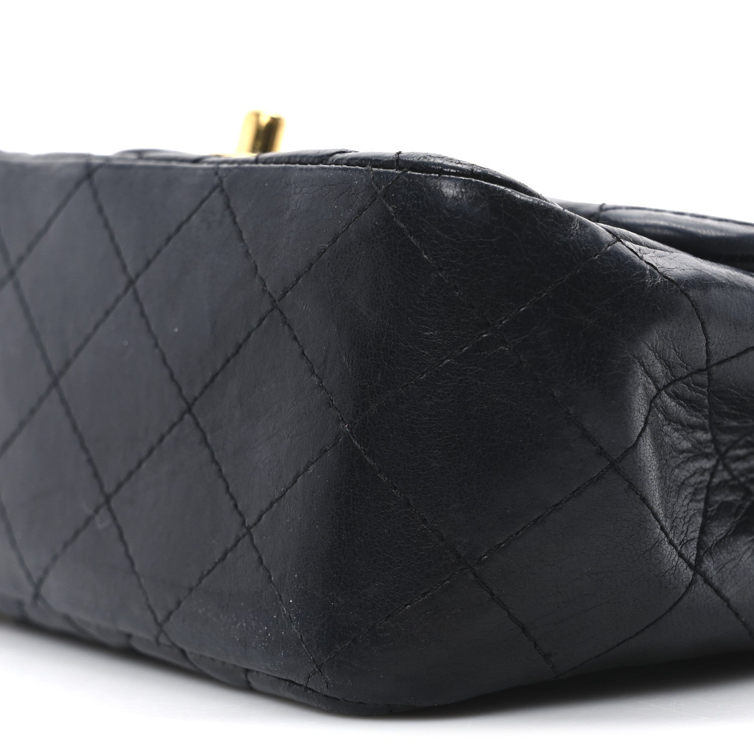 Chanel Lambskin Quilted Mini Square Flap Black 10 of 10