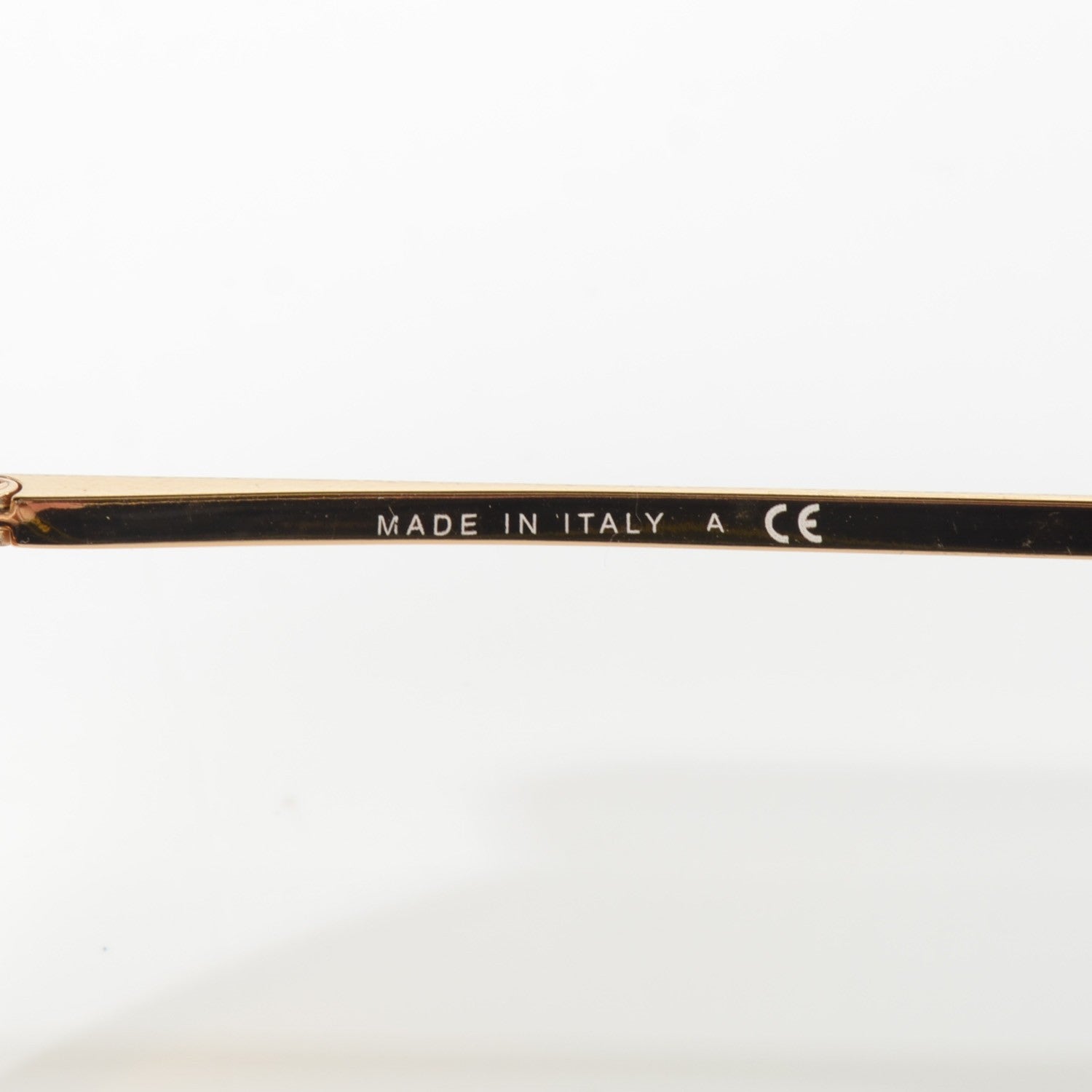 Chanel Lambskin CC Sunglasses 4190-T-Q Gold 4 of 6