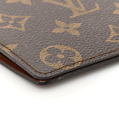 Louis Vuitton Monogram Simple Checkbook Holder Wallet 9 of 12