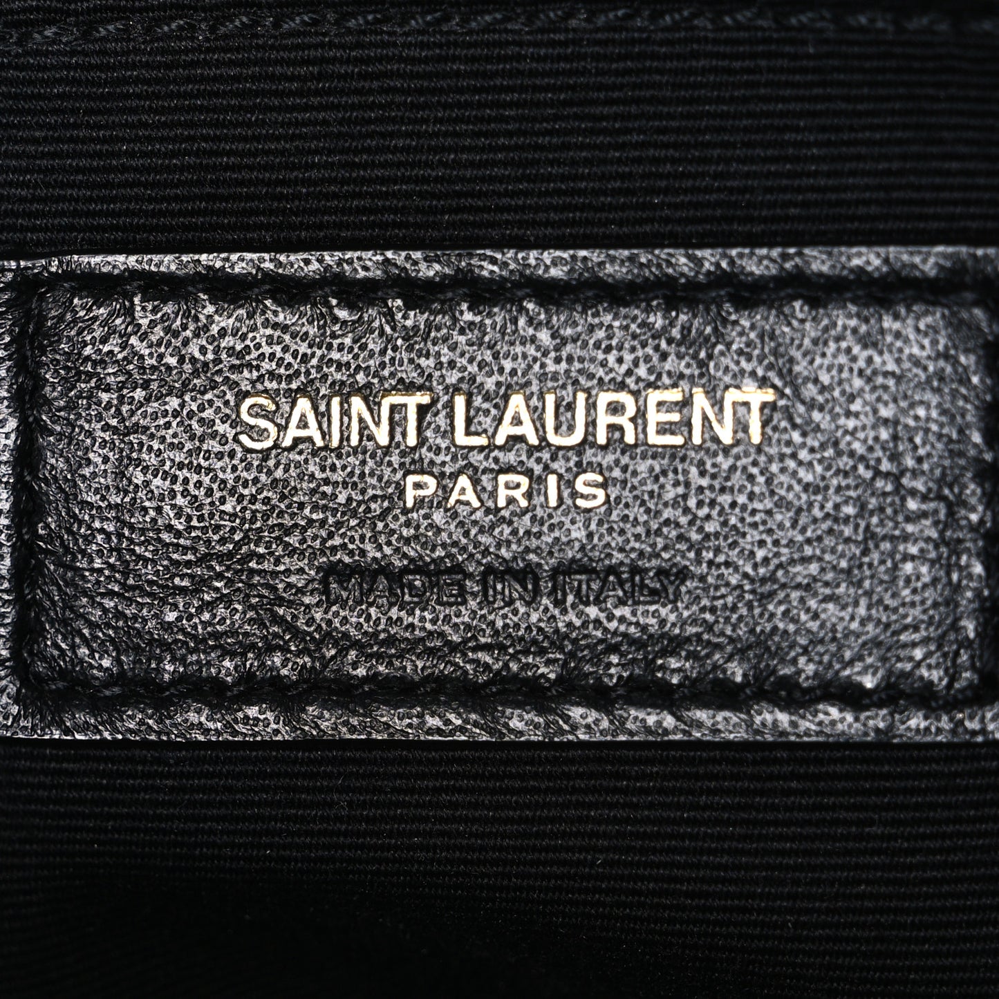 Calfskin Matelasse Monogram Lou Camera Bag Black