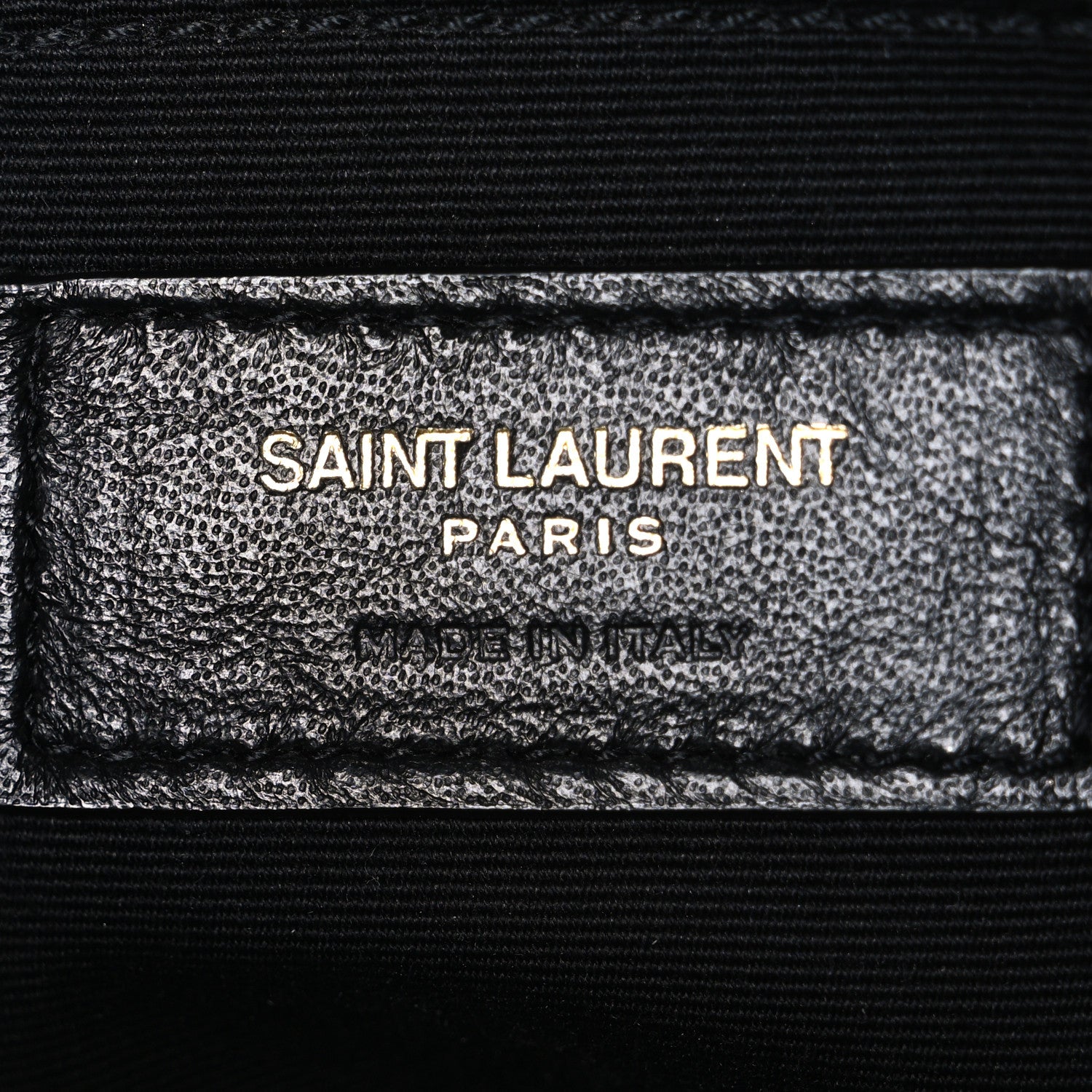Saint Laurent Calfskin Matelasse Monogram Lou Camera Bag Black 6 of 10