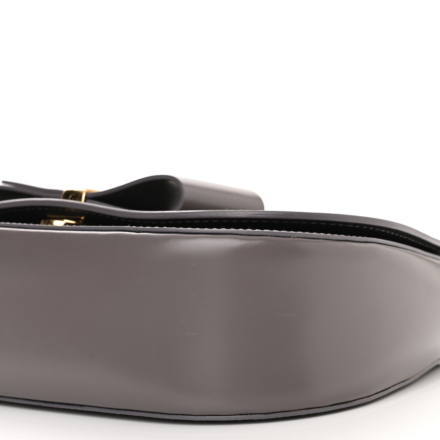 Salvatore Ferragamo Smooth Calfskin Anna Shoulder Bag Urban Grey 10 of 13