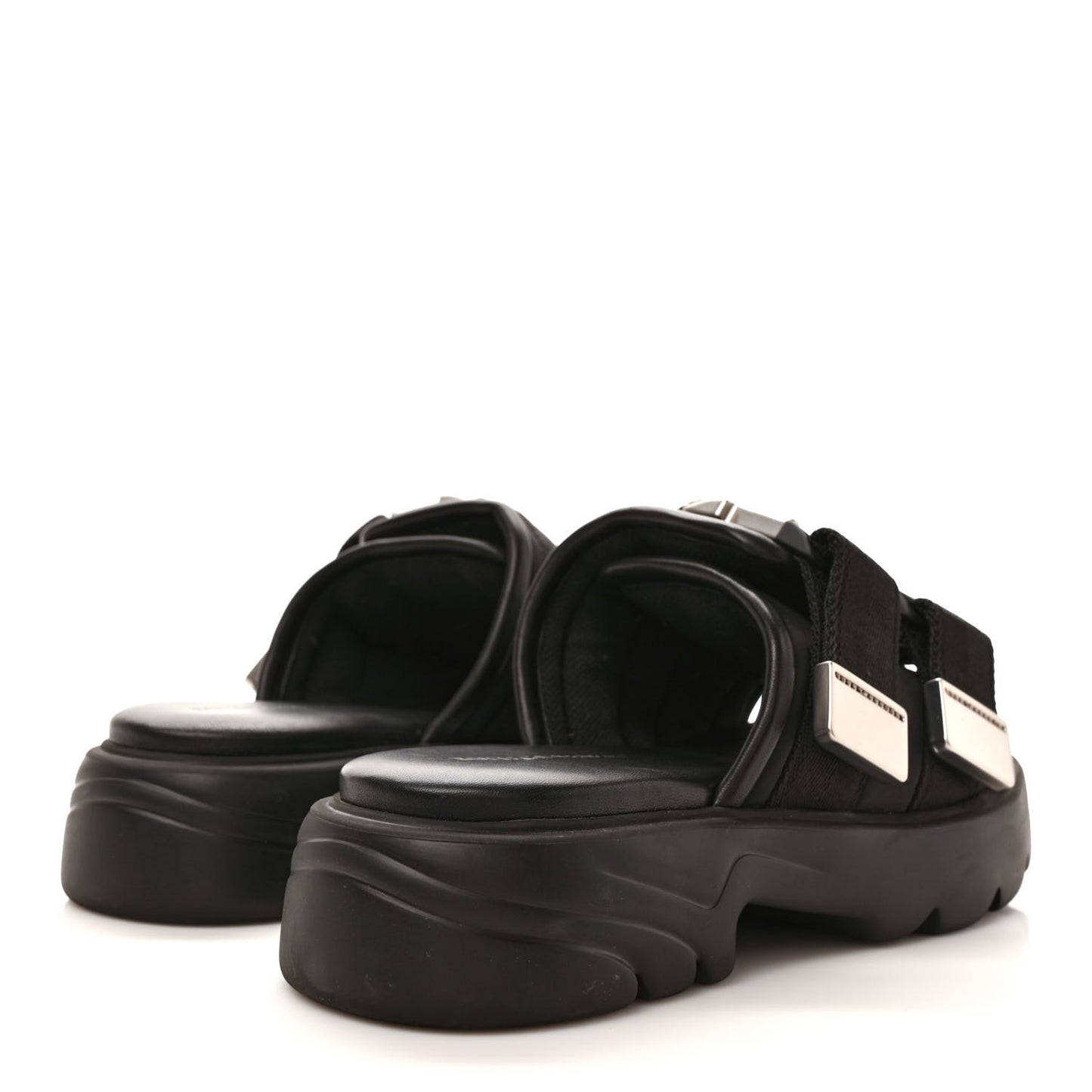Nappa Flash 45mm Flat Sandals 37 Black