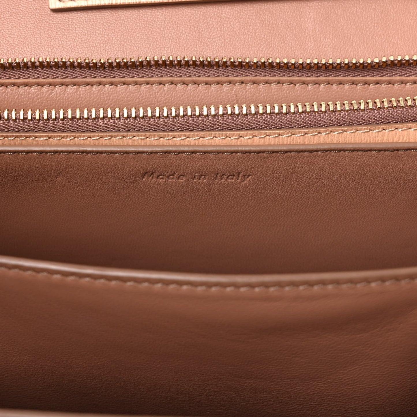 Liege Calfskin Medium Classic Box Flap Bag Nude