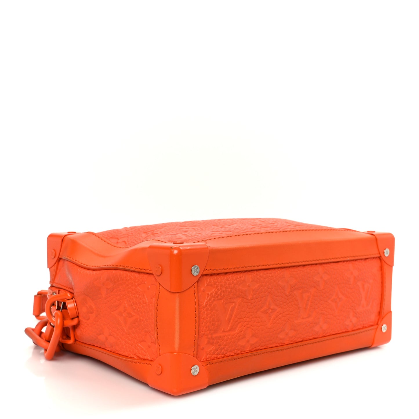Taurillon Monogram Solar Ray Soft Trunk Orange