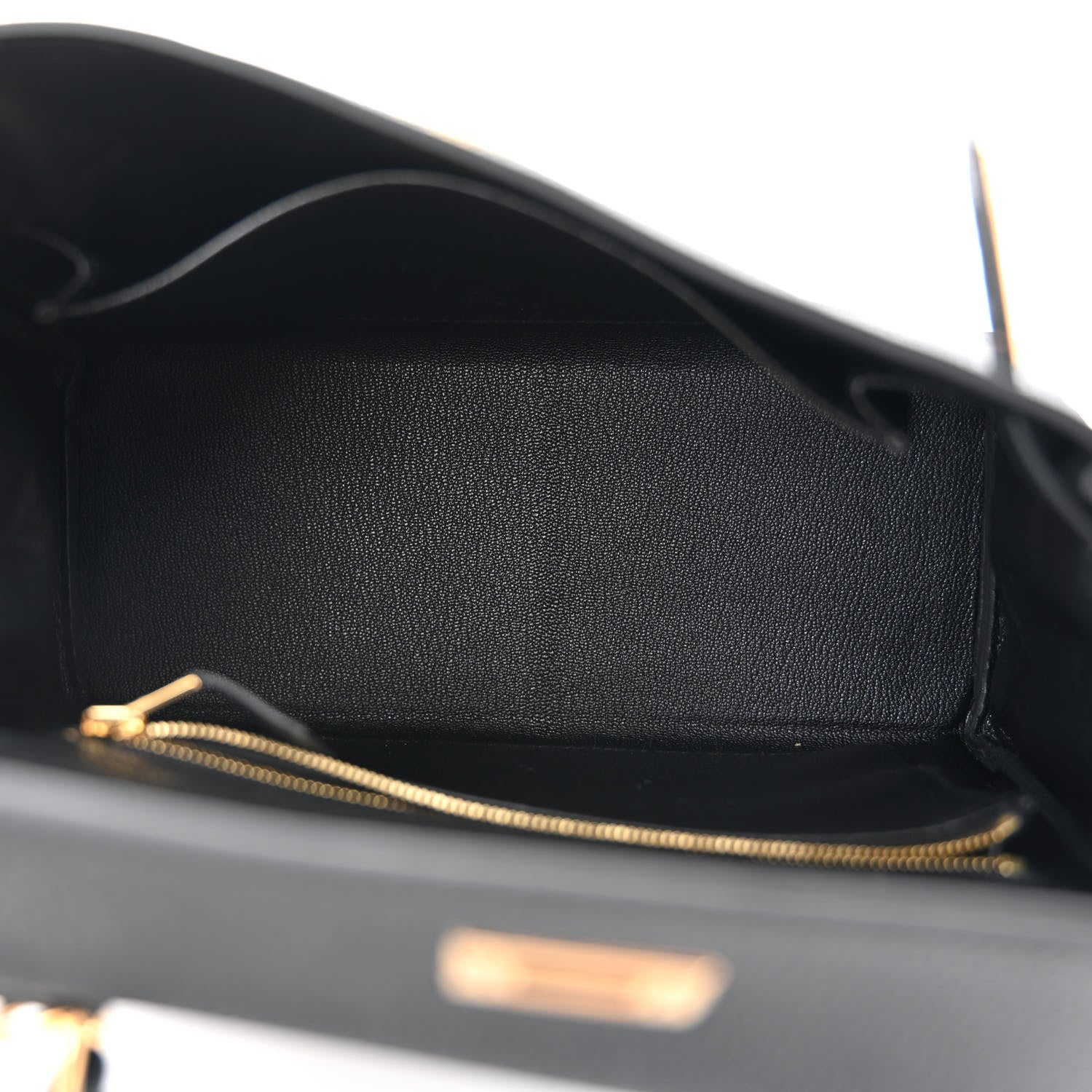 Hermes Togo Kelly Retourne 25 Black 5 of 11