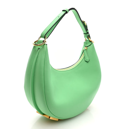 Fendi Vitello Grace Matte Small Fendigraphy Hobo Bag Edamame 3 of 11
