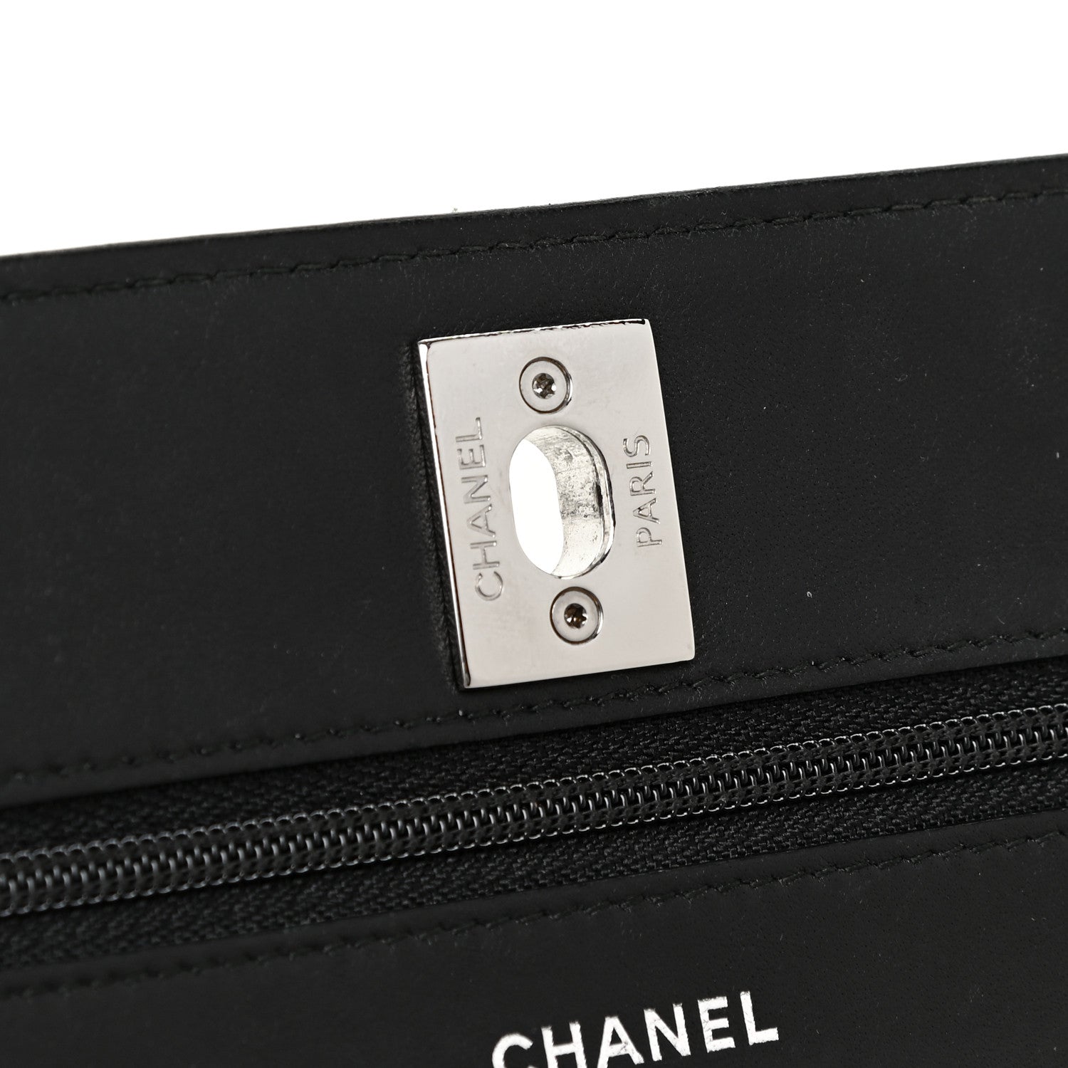 Chanel Lambskin Quilted Trendy CC Wallet On Chain WOC Black 5 of 22