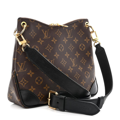 Louis Vuitton Monogram Odeon PM Black 3 of 11