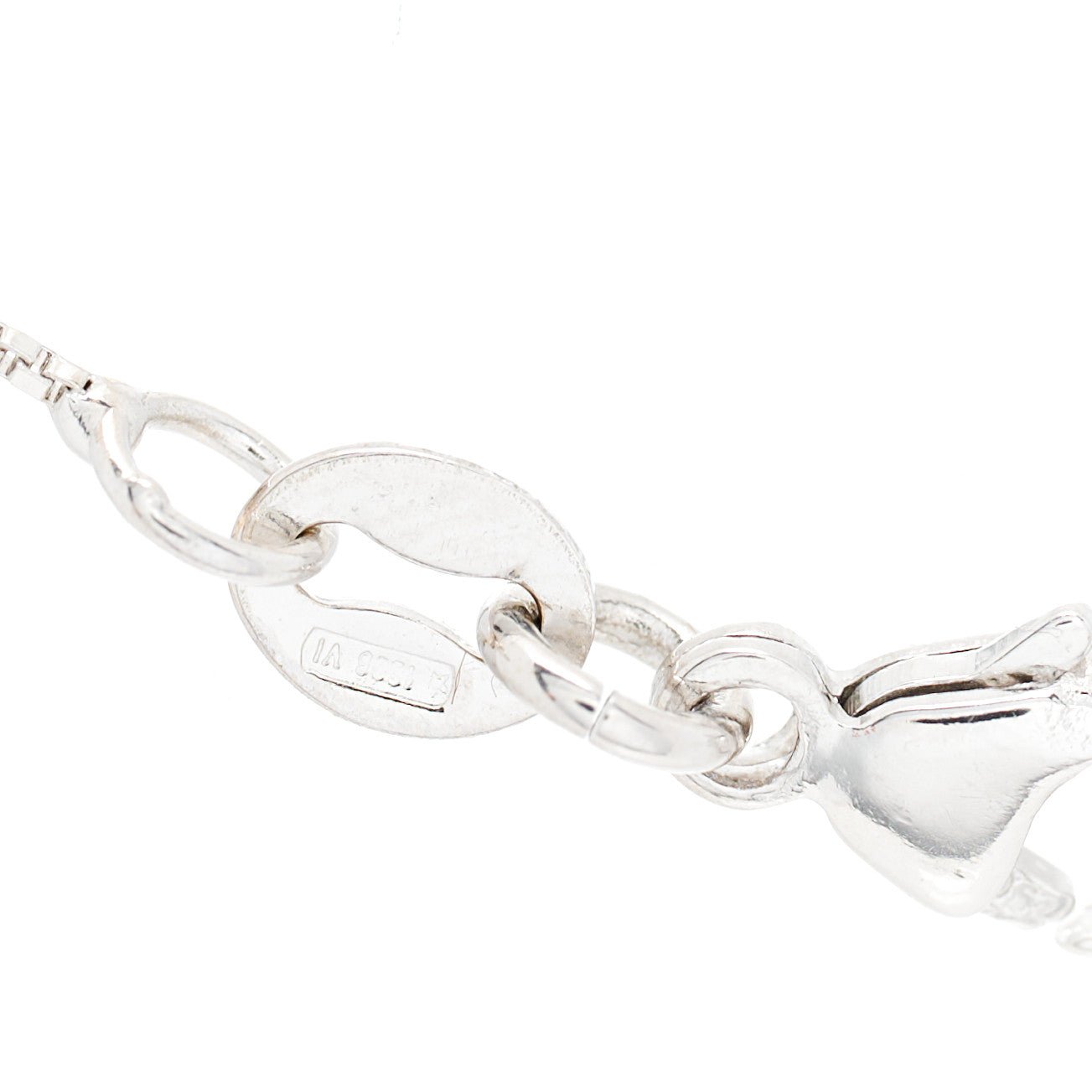 18K White Gold Tiny Treasures Open Heart Pendant Necklace