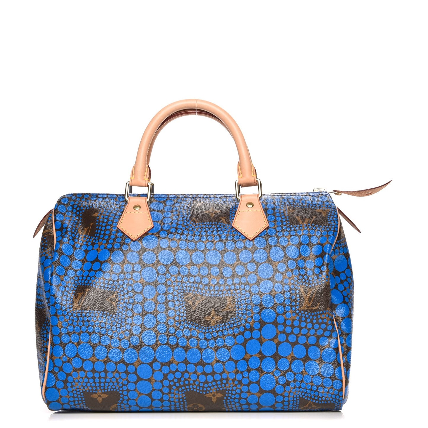 Monogram Kusama Town Speedy 30 Blue