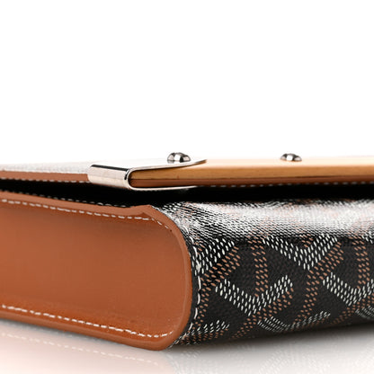 Goyard Goyardine Monte Carlo Clutch PM Black Gold 9 of 12