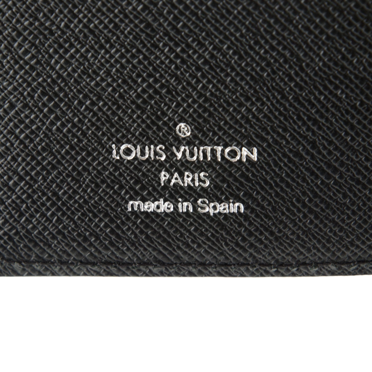 Louis Vuitton Epi Small Ring Agenda Cover Black 6 of 6