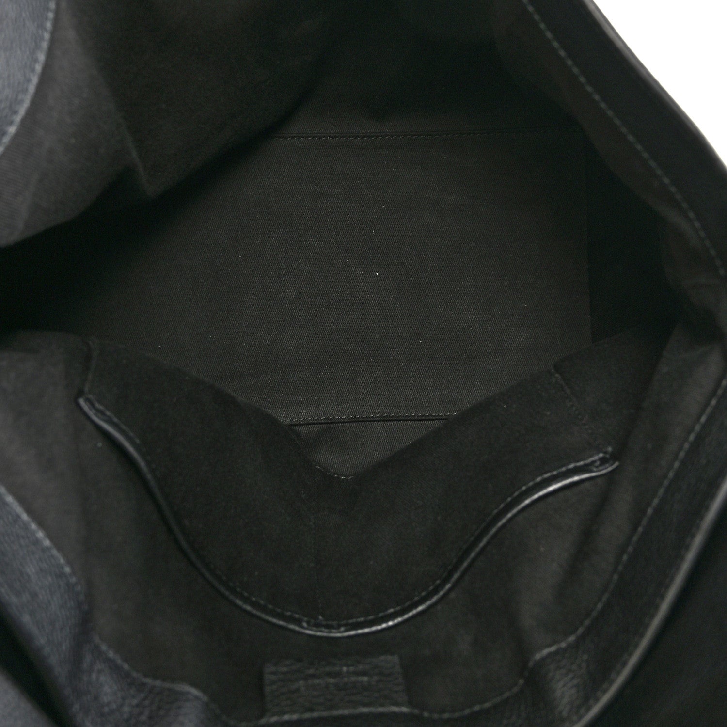 Salvatore Ferragamo Calfskin Gancini Twins 24 Messenger Bag Black 5 of 11