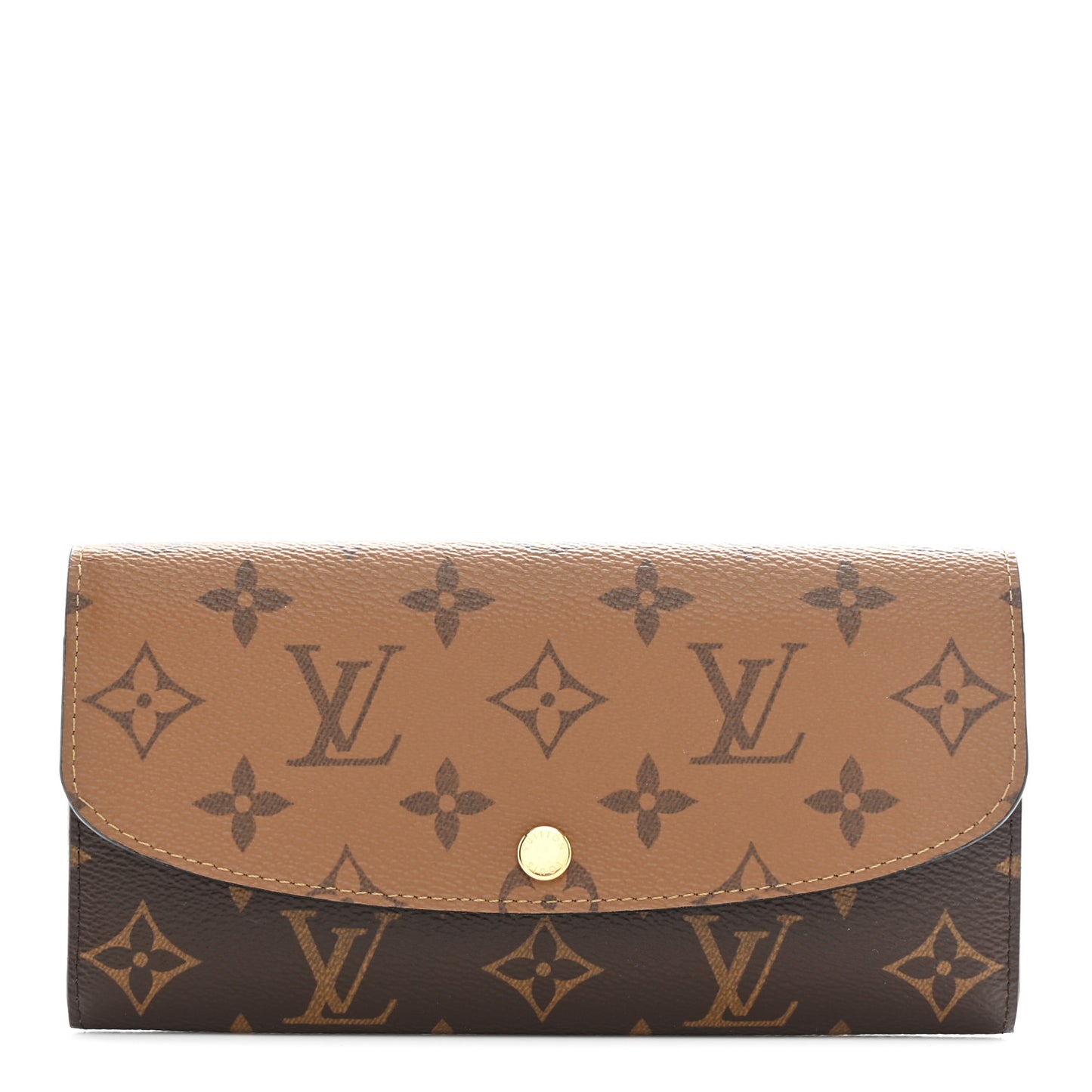 Reverse Monogram Emilie Wallet