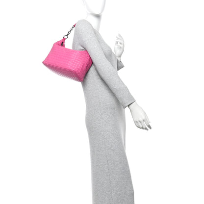 Bottega Veneta Nappa Intrecciato Small Shoulder Bag Rosa Shock 2 of 9
