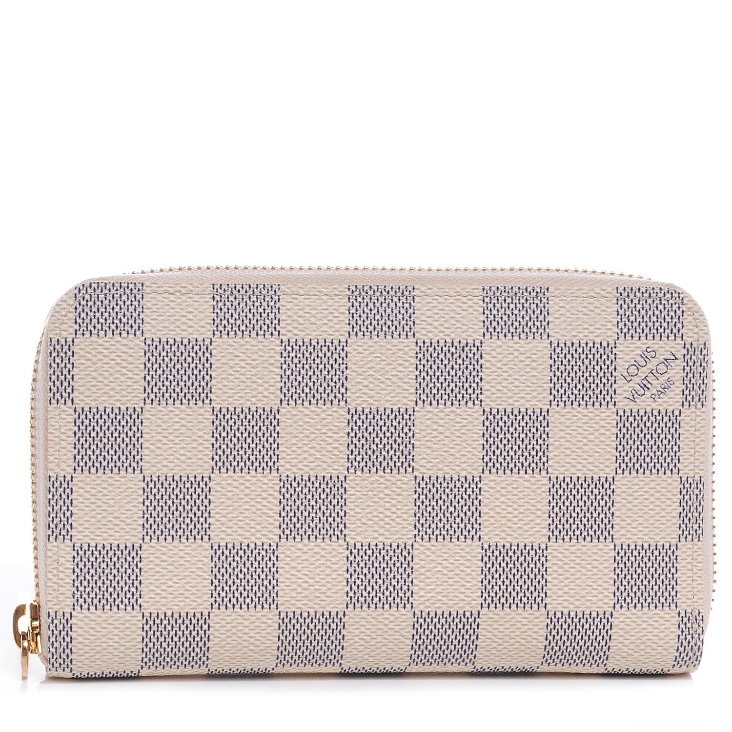 Louis Vuitton Damier Azur Compact Zippy Wallet 1 of 8