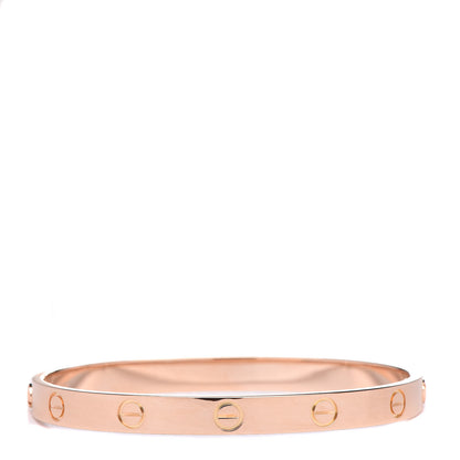 Cartier 18K Pink Gold LOVE Bracelet 17 3 of 4
