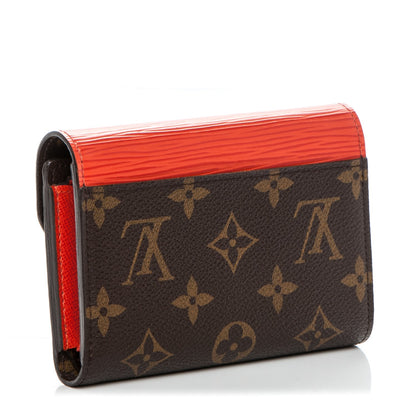 Louis Vuitton Epi Monogram Marie-Lou Compact Wallet Piment 3 of 7