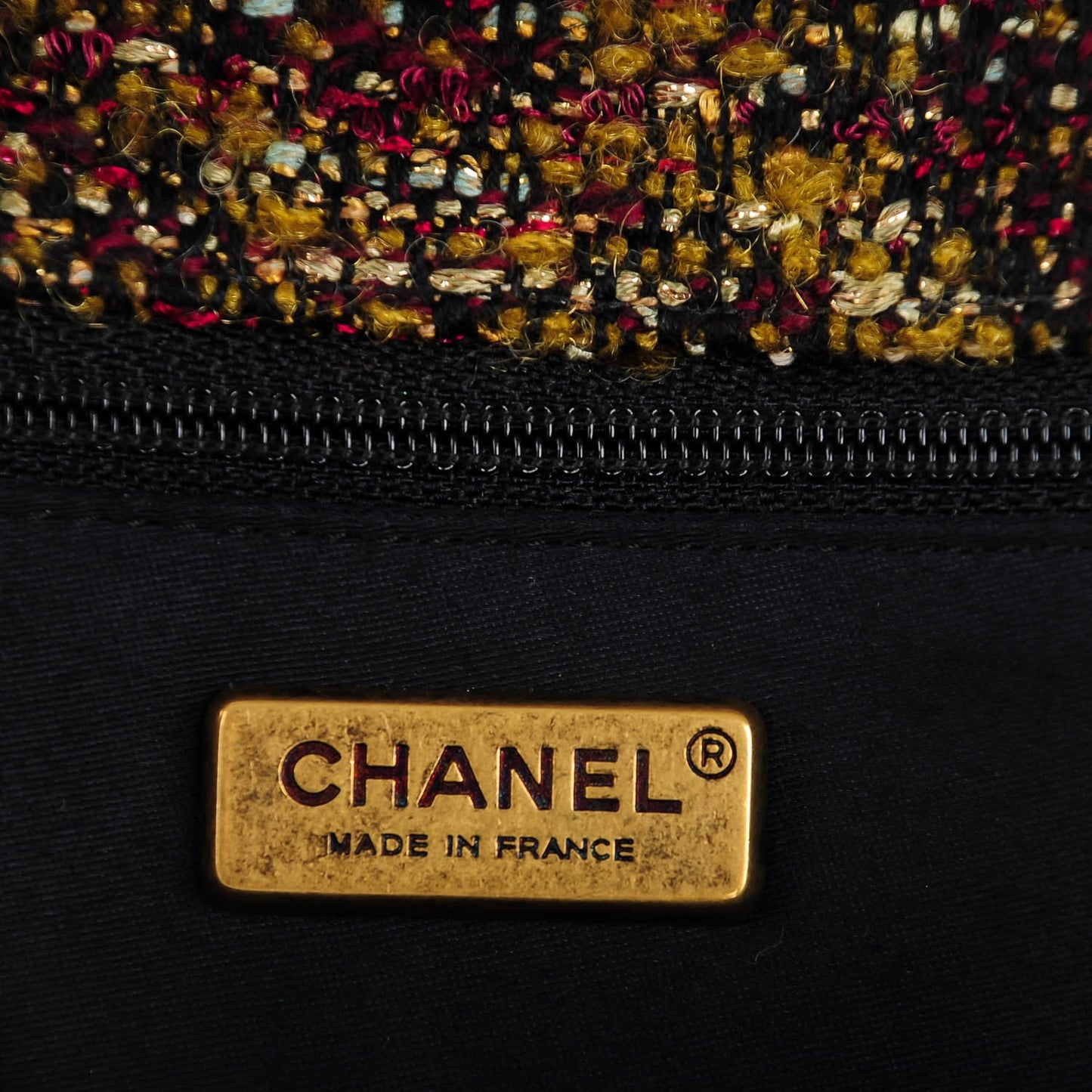Tweed Crystal Embellished Small Paris Byzance Reissue Flap