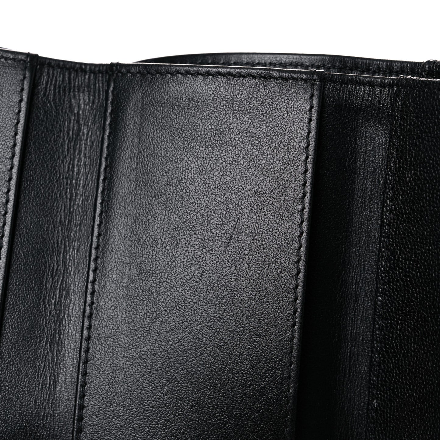 Caviar Quilted Small Boy Flap Wallet Black