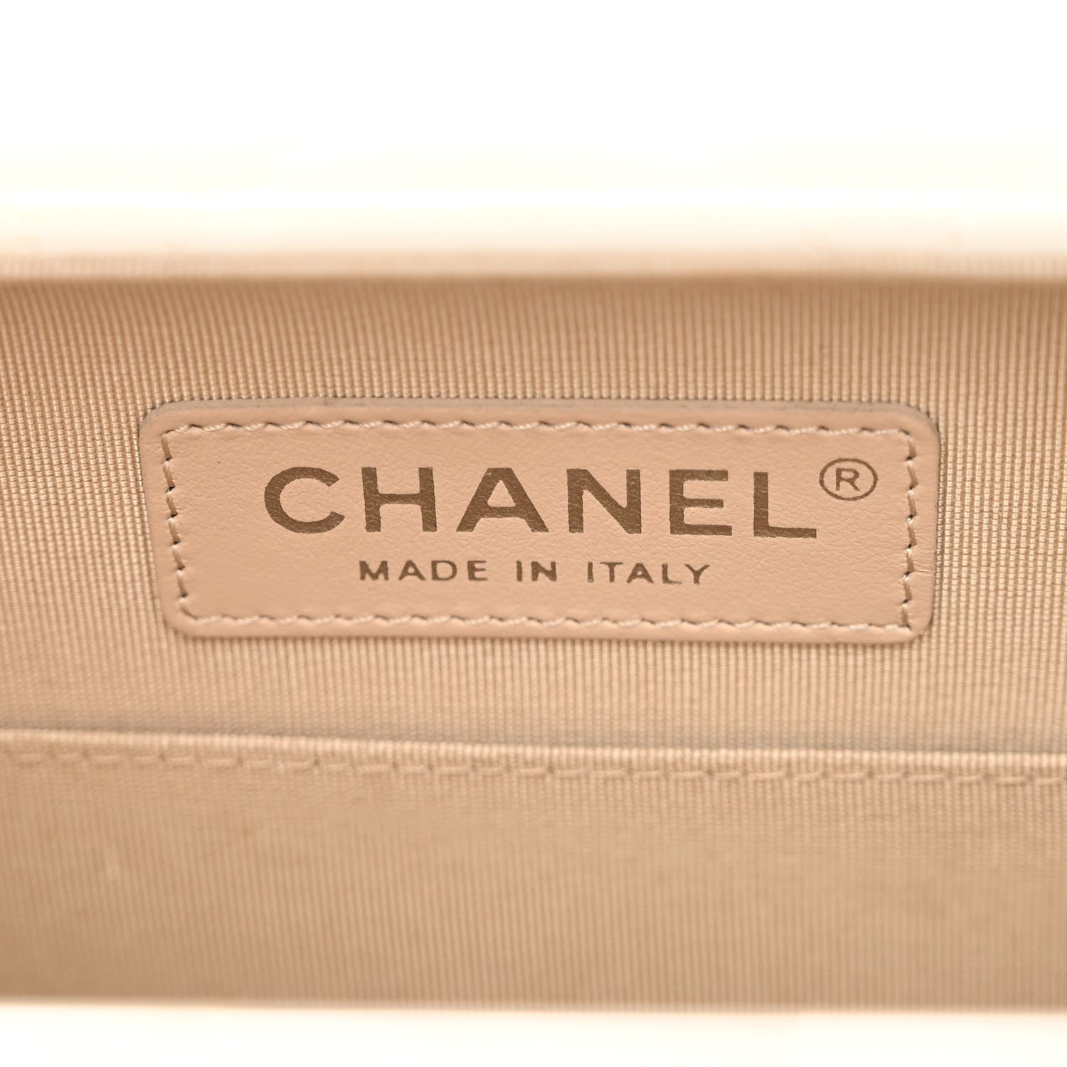 Chanel Quilted Lambskin Metal Bar Clutch Bag White 6 of 12
