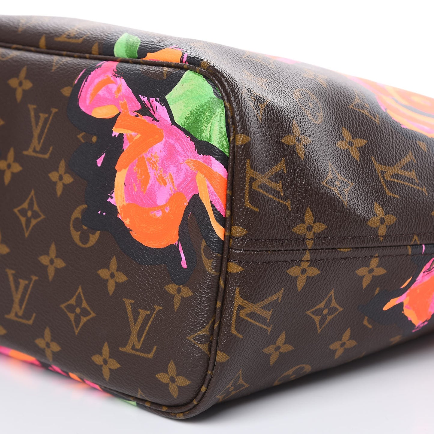 Monogram Roses Neverfull MM