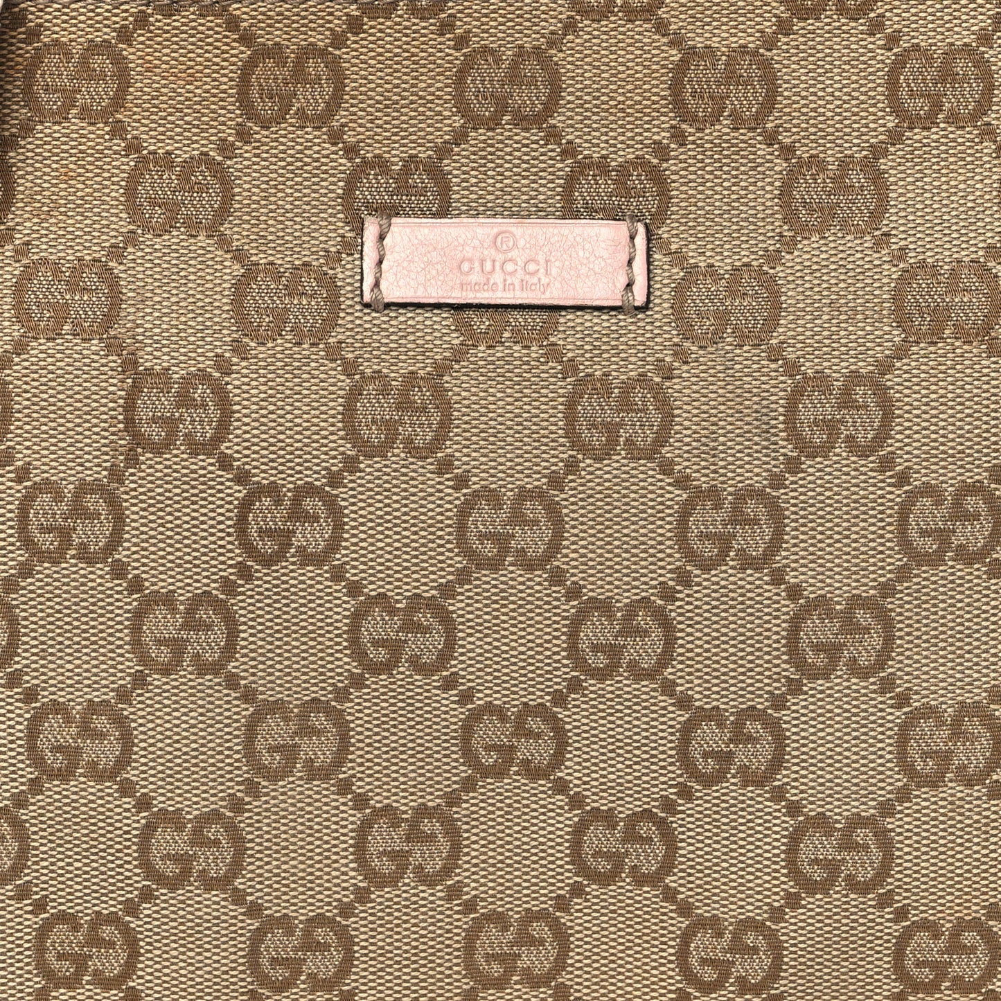 Monogram Web Small Flat Messenger Crossbody Pink Blue